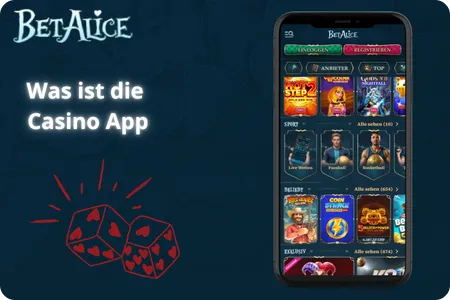 BetAlice Casino App im Überblick