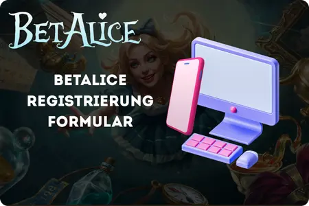 BetAlice Casino Step By Step Registration Mobile Desktop