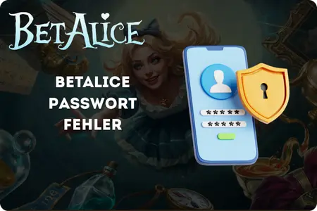 BetAlice Casino Wrong Password Caps Lock Manager Fix